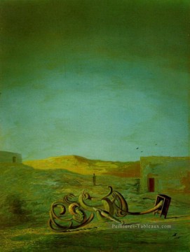サルバドール・ダリ Painting - 砂漠の風景 サルバドール・ダリ